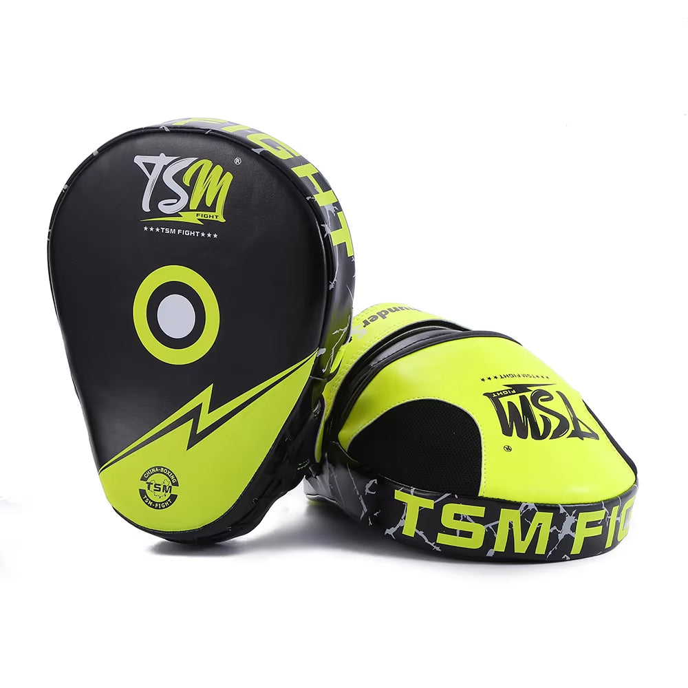 TSM Boxing Thick Curved Hand Target Adult Kids Boxing Target Home Boxing Muay Thai Foot Target Free Fighting Training Sand Bag